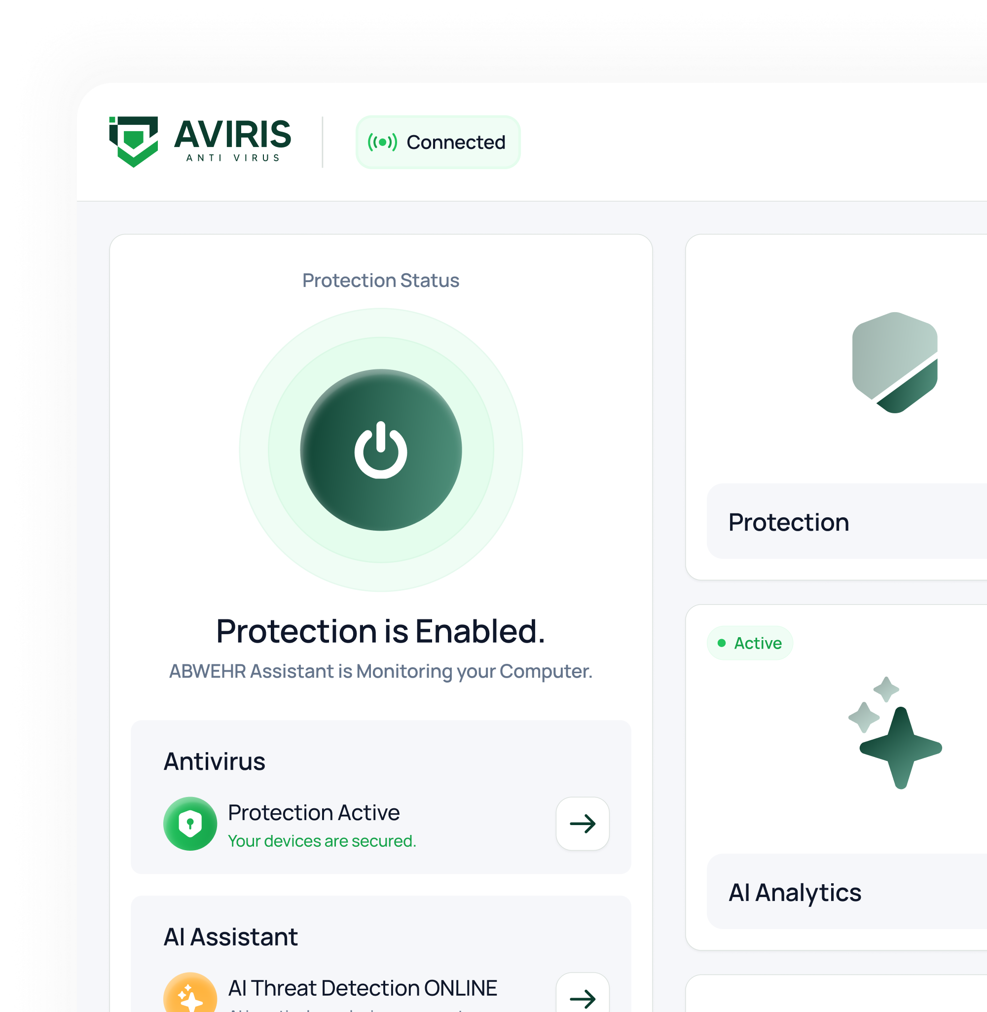 AVIRIS Dashboard Preview