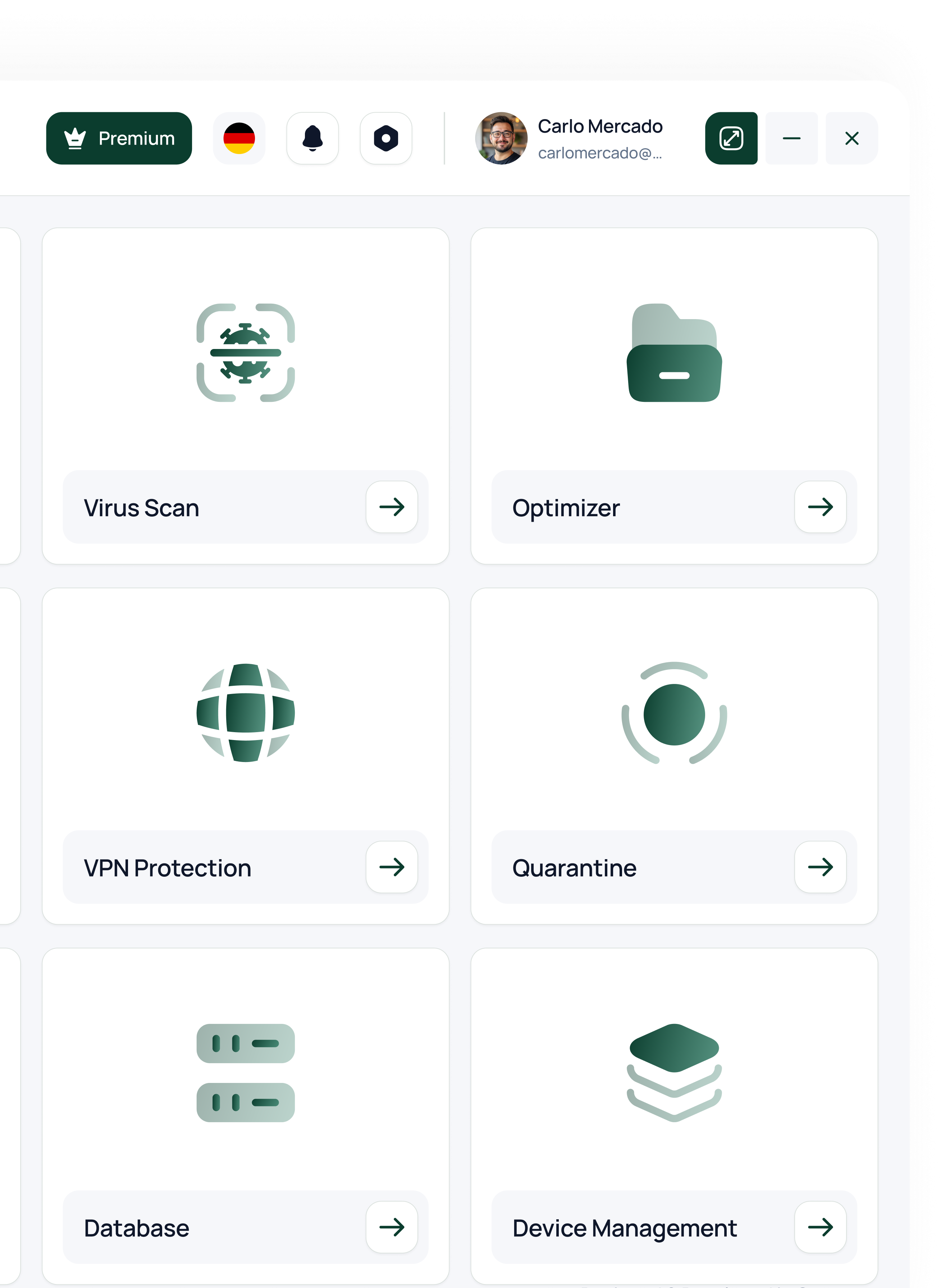 AVIRIS Dashboard Preview